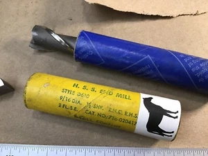 DoALL End Mill 9/16” USA HS - Used - Milling Machining Machinists Makers Tooling - Picture 1 of 12