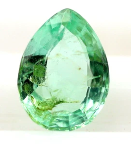 Rare Colombia Mine 100% Natural Emerald 9 x 6 mm Pear Cut Loose Gemstone 1.42 Ct - Picture 1 of 9