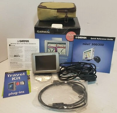 Garmin nüvi 350 GPS navigation Bundle - Image 1 of 4