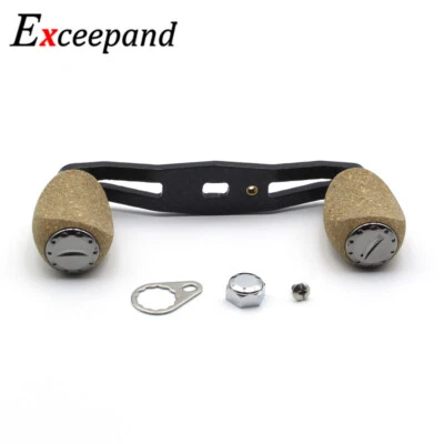 EMMCON5 Carbon Fiber Power Baitcasting Reel Handle for Abu Garcia Daiwa Baitcaster Reel