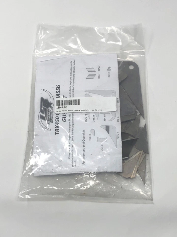 Kit de refuerzo de chasis de cuadro Lonestar Racing LSR compatible con Honda Trx450r Foto 1 de 4