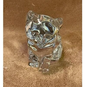 Pisapapeles gatito cristal plomo corte vintage 24 % - Imagen 1 de 6