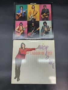 Nick Lowe Lot of 2 LP: Labour Of Lust (1979) / Pure Pop For Now People (1978) - Picture 1 of 5