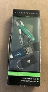 IMAGE PIÙ SHARER GADGET INGRANAGGIO 13 IN 1 coltello portachiavi aprisega e torcia LED VINTAGE - Foto 1 di 7