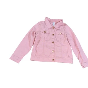 Carter's Kid Size 8 Pink Light Denim Jacket - Picture 1 of 4
