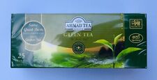 Tea Green Ahmad Bags 25 New 100% Pack Box Fruit  London  Ceylon Pure Free