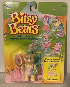 Vintage Tyco Bitsy Bears Flutterbye Bear - Picture 1 of 7