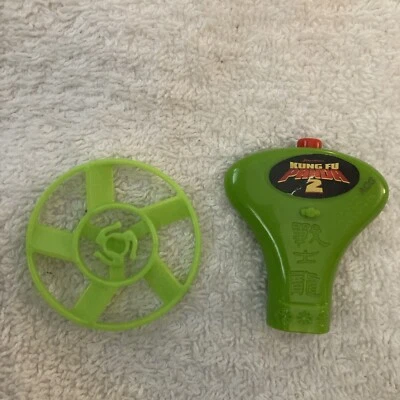 General Mills 2011 Kung Fu Panda 2 Spin Fighter Juguetes Verde Claro Mantis Oradora Foto 1 de 2