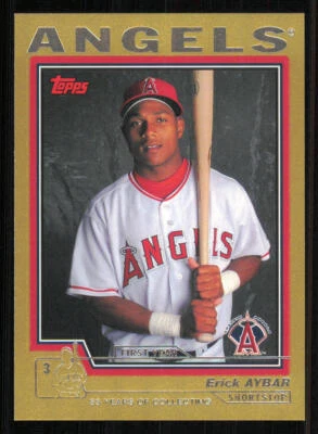 2004 Topps Traded Gold #T171 Erick Aybar FY /2004 - Image 1 of 2