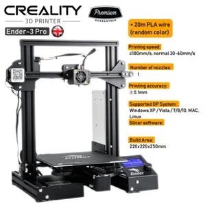 Creality Ender-3 Pro 3D Printer 220x220x250 UL Certified + Random 20m PLA - Picture 1 of 12