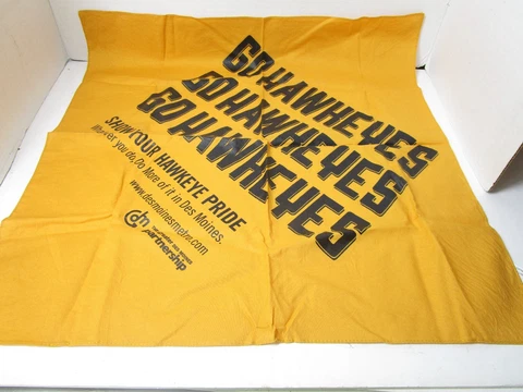 University of Iowa ANF Towel 12" x 17" U of I Hawkeyes America Needs Farmers Cover