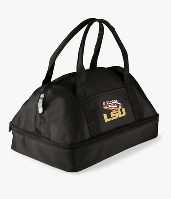 ONIVA Picnic Time - LSU Tigers NCAA Potluck Tote Casserole Carrier Black - Image 1 of 4