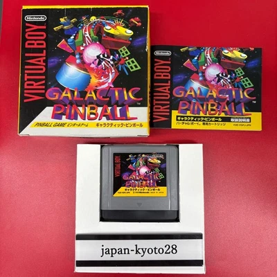 Galactic Pinball Nintendo Virtual Boy Box From Japan jp - Image 1 of 4