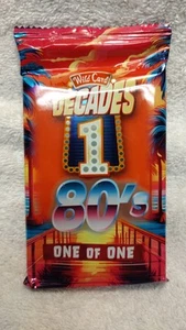 2024 Wild Card Decades Factory Sealed 80’s Pack Guaranteed 1/1 Or Possible Auto - Bild 1 von 2