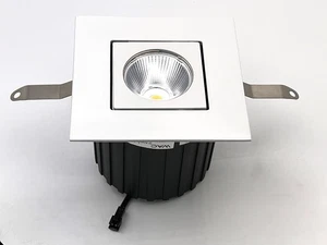 WAC Lighting R3BSA-S930-WT Oculux 3.5" LED Square Adjustable Trim Light 3000K - Picture 1 of 7