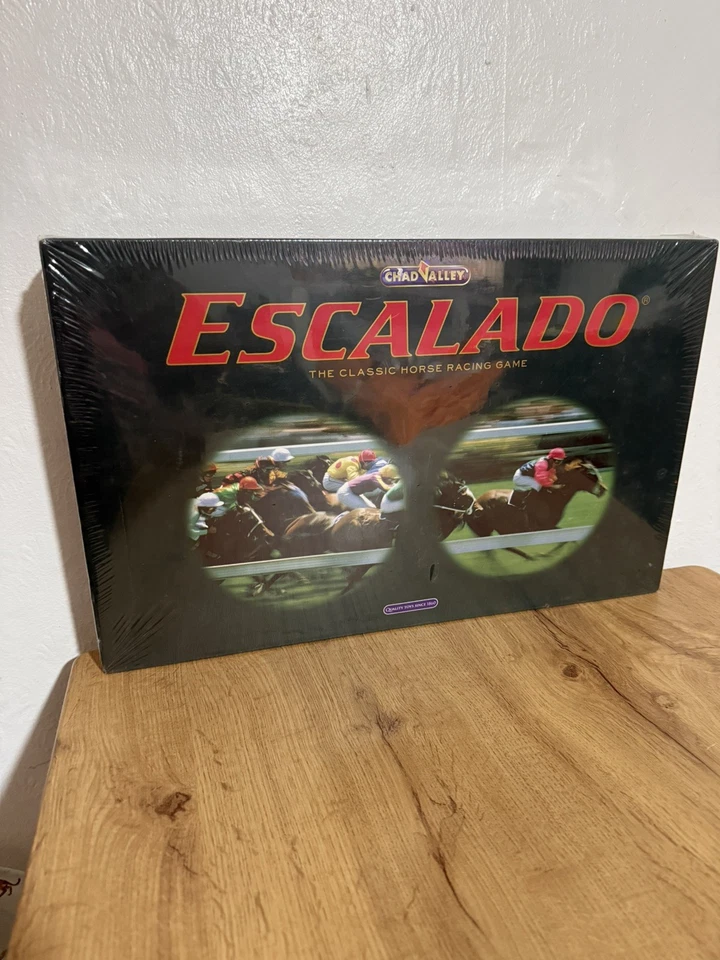 Chad Valley ESCALADO horse racing game  SEALED 1997 vintage. - Image 1 of 4
