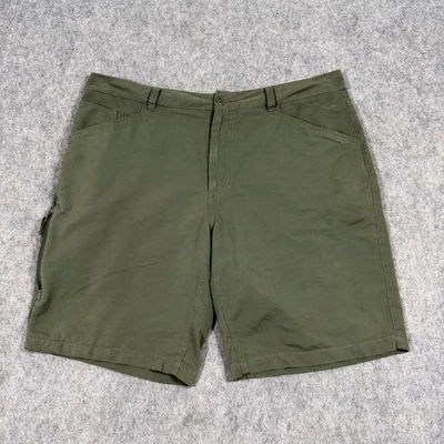 Pantalón corto utilitario Royal Robbins ajuste estándar para hombre talla 38x10 (40x9,5 real) verde Foto 1 de 4