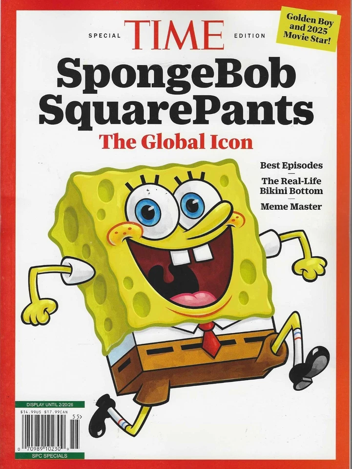 Time Magazine Special: 2025 SpongeBob - Image 1 of 1