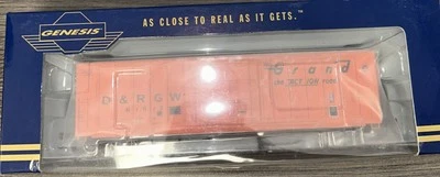 Athearn Genesis RTR HO ATHG69090 50’ PC&F Box Car D&RGW 61613 NIB - Image 1 of 4