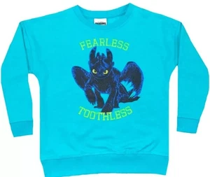 DRAGONS 110 PULLOVER BLAU OHNEZAHN HICKS DRACHE DRACHEN JUNGEN PULLI SWEATSHIRT - Bild 1 von 4