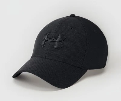 UNDER ARMOUR Blitzing 3.0 Men’s Stretch Fit Cap Hat Black L/XL 1305036-002 NEW - Image 1 of 4