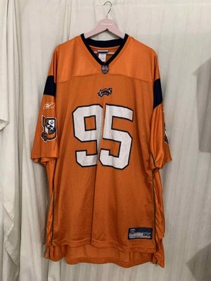 reebok jersey amsterdam admirals nfl europe league # 9569421 orange(2F44) - Image 1 of 4