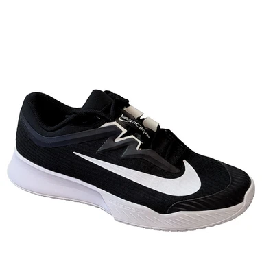 Nike Zoom Vapor Pro 3 HC Tennis Shoes Mens 11.5 Black White FZ2161-002 - Image 1 of 4