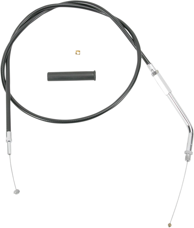 Cable acelerador de vinilo negro Drag Specialties 32-1/2 pulgadas 0650-0344 Foto 1 de 1