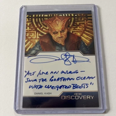2023 Star Trek Discovery Season 4 Daniel Kash As Haz Mazaro Auto  - Image 1 of 3