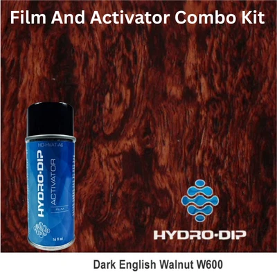 Kit combinado activador de película Hydro Dip HD-W602 nogal circasiano Foto 1 de 4