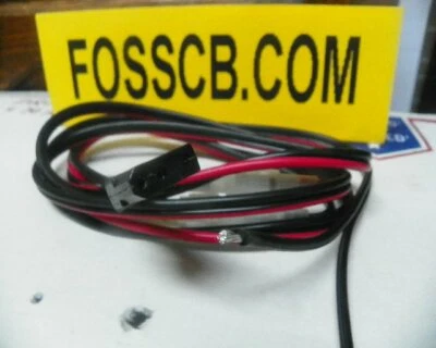 NEW CB,HAM 3 PIN 6ft 12 GAUGE   RADIO POWER CORD COBRA, GALAXY ALL 3 PIN RADIOS - Image 1 of 3