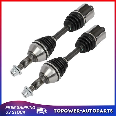 2pcs Front Left+Right CV Axle For Chevy Malibu 1997-2010 Saturn Aura Pontiac G6 - Image 1 of 4