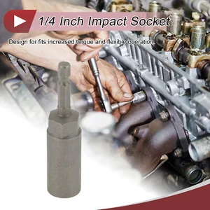 Universal Impact Socket 13mm 6 Point Chrome Vanadium Steel 1 Pcs 80mm Length - Picture 1 of 7