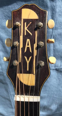 Vintage Archtop Guitar 17"  Kay 46 - Image 1 of 4