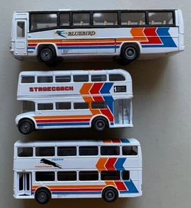 Corgi Stagecoach Set: Plaxton,Metrobus,AEC Routemaster Ltd. Ed. NMIB - Picture 1 of 13