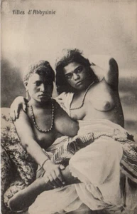North Africa nude Harem Arab Women ethnic original early 1910s photo postcard - Picture 1 of 1