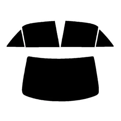 Pre Cut Window Tint for Lexus IS 4-door Saloon 1999-06 5% Limo Black Rear Film - Image 1 of 4