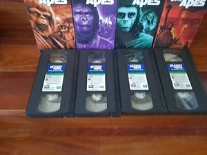 Lot of 4 Planet Of The Apes VHS  Special Collector's Edition  - Picture 1 of 8