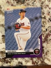 2020 TOPPS NOW PURPLE PARALLEL FINALIST CARD 20/25 TWINS KENTA MAEDA #OS-07