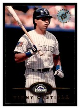 1995 Stadium Club #476 VINNY CASTILLA Colorado Rockies