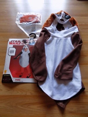Fantasia infantil tamanho 2-3T Disney Star Wars pássaro porg Halloween Rubie's nova  - Imagem 1 de 4