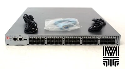 Brocade BR-5100 40-Port 8Gb Fiber Channel SAN Switch 24 Active Ports Dual Power - Image 1 of 3