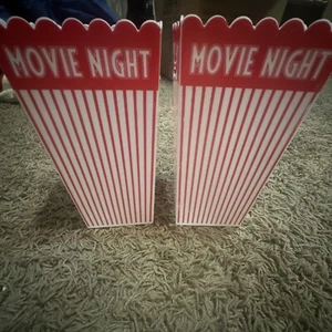 plastic popcorn containers 2x - Picture 1 of 6