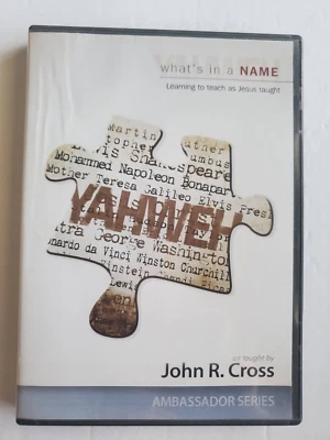 What's In A Name Learning to Teach as Jesus Taught DVD by John R. Cross  - Image 1 of 4