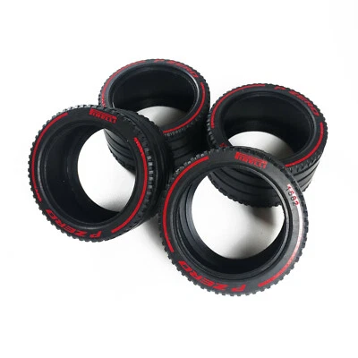 Neumáticos de impresión MOC personalizados 4 piezas 23799 para coches Lego 42056 42083 42115 1:8, V3-R Foto 1 de 4