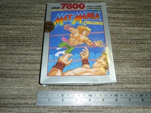 MAT MANIA CHALLENGE GAME for ATARI 7800 BRAND NEW & SEALED! Wrestling Boxed PAL - Picture 1 of 5