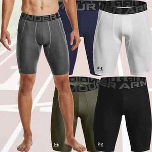 Under Armour Men's Pocket Long Compression Shorts 1361602 - Picture 1 of 21
