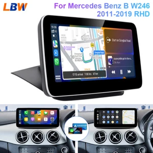 10.25'' Car Linux Screen Wireless Carplay Stereo For Benz B W246 2011-2019 RHD - Picture 1 of 12