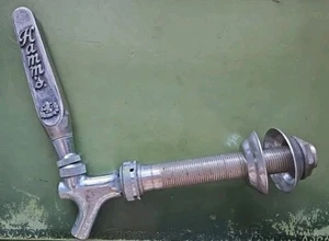 VTG Hamm's All Metal Beer Tap & Handle 5" Silver Tone Breweriana Collectable - Picture 1 of 14