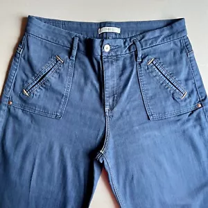 Blue Flared Esprit Jeans Vintage Denim Pants Women L Bell Bottoms Vintage Retro - Picture 1 of 14